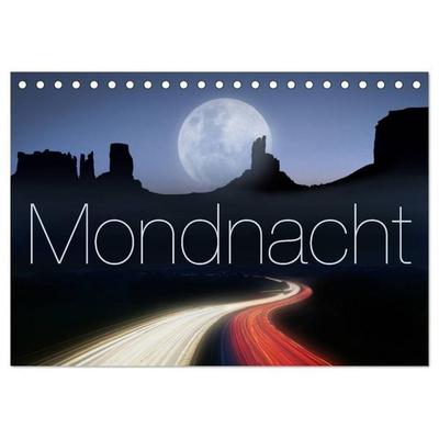 Mondnacht (Tischkalender 2026 DIN A5 quer), CALVENDO Monatskalender