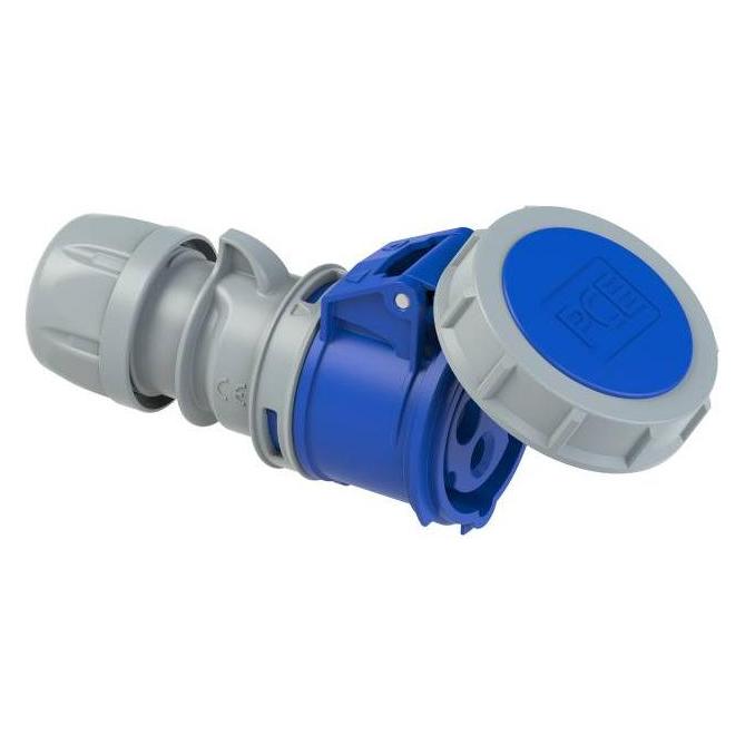 PCE KUPPLUNG 16A 3P 6H IP67 TT / 2132-6TT (CEE 16/3) (2132-6tt-PCE-)