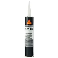 Sikaflex-521 UV hellgrau 300ml Kartusche - grau
