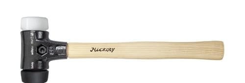 Wiha Soft Face Hamer met Hickory Houten Handvat, Medium/Hard, Rond Hoofd, 360 mm