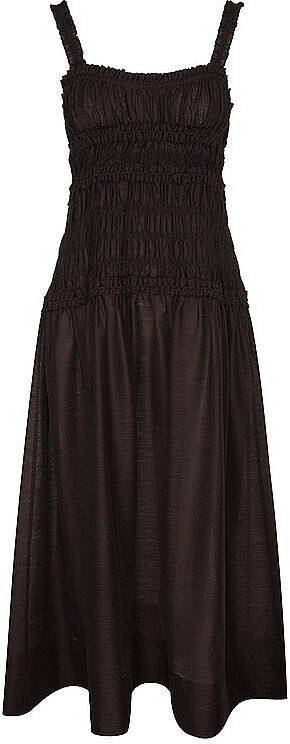 TORY BURCH Maxikleid  braun   XL XL