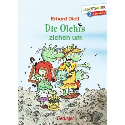 Die Olchis ziehen um, Gebundene Ausgabe von Erhard Dietl, Verlag Friedrich Oetinger GmbH, 978-3-7891-1389-5