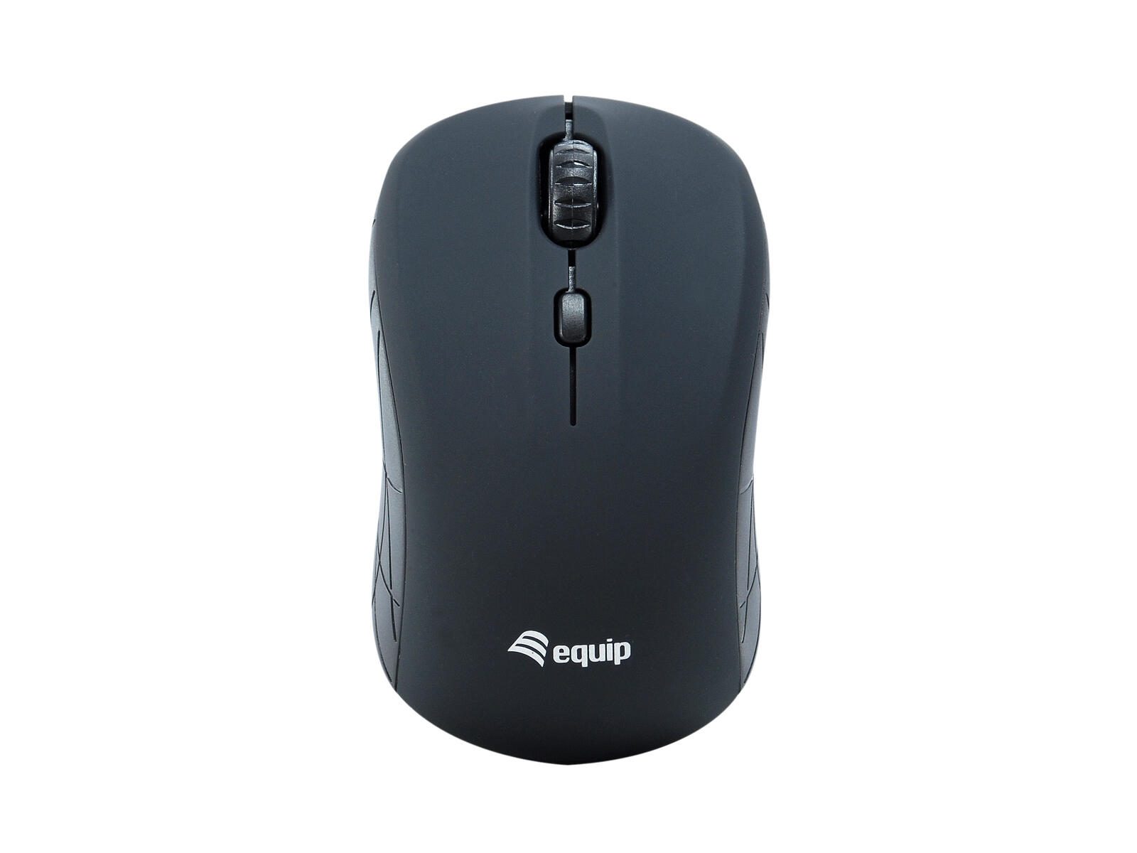 Equip Optische Mini Maus kabellos, schwarz 245108