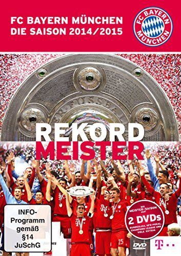 FC Bayern München - Die Saison 2014/2015: Rekordmeister [2 DVDs] - Preis vom 01.10.2026 17:08:56 h