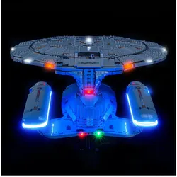 BrickBling LED Licht Set für LEGO Star Trek: U.S.S. Enterprise NCC-1701-D™ (10356) inkl. Fernbedienung