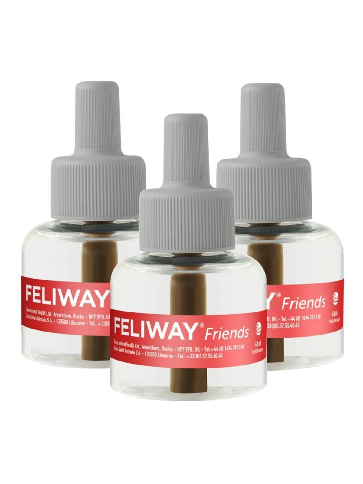 Feliway FELIWAY Friends Nachfüllpack 3er-Pack, 3x48 ml