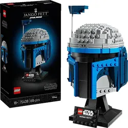 LEGO Star Wars™ 75408 Jango Fett Helm Bausatz, Mehrfarbig