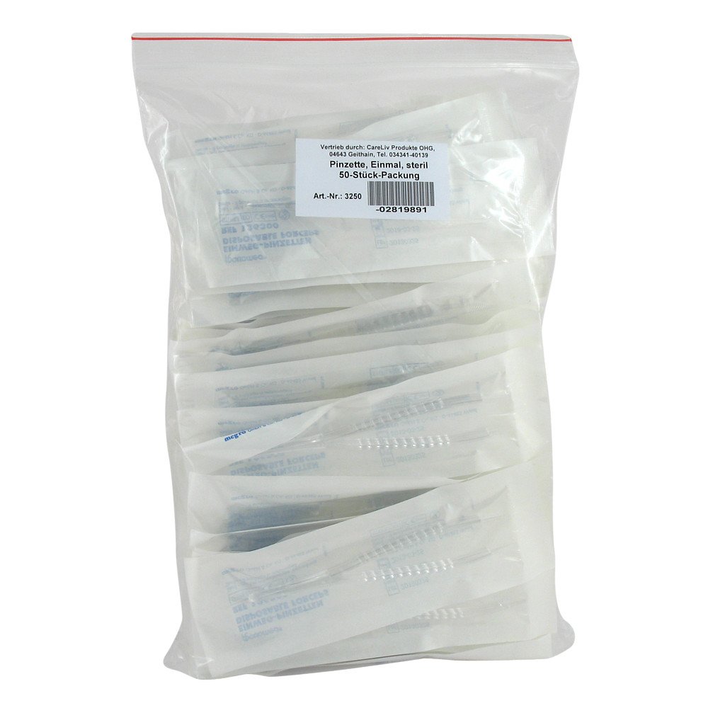 Careliv Produkte OHG Pinzette Einmal steril 02819891