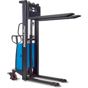 HanseLifter Hubwagen E-SDJ1016E, Tragkraft 1000kg, Hochhubwagen, Hubhöhe 1,60m, elektrisch