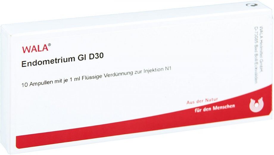 Wala Endometrium Gl D30 Ampullen