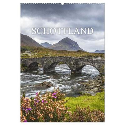 Schottland - Isle of Skye & Umgebung (Wandkalender 2027 DIN A2 hoch), CALVENDO Monatskalender