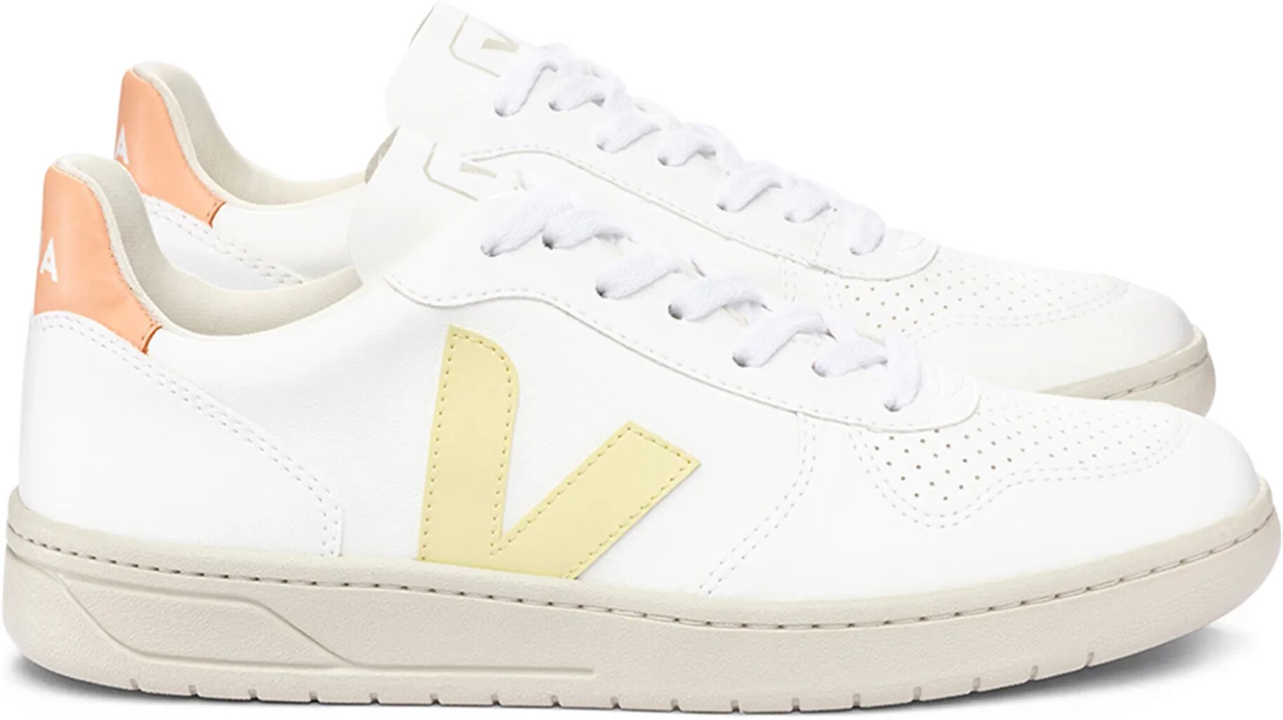 Veja Baskets V-10 Rose pêche 37