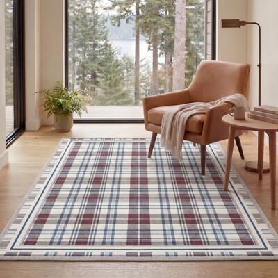 Eddie Bauer Printed Washable Rugs