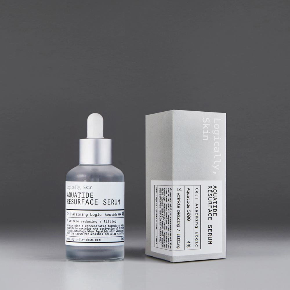 Logically, Skin Aquatide Resurface Face Serum 50mL