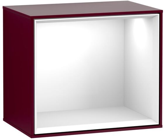 Villeroy und Boch Finion Regalmodul F590GFHB 41,8x35,6x27cm, Ladestation, Regal Glossy White, Peony Matt