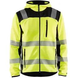 Warnschutz Strickjacke "4923" - XS - gelb/marine