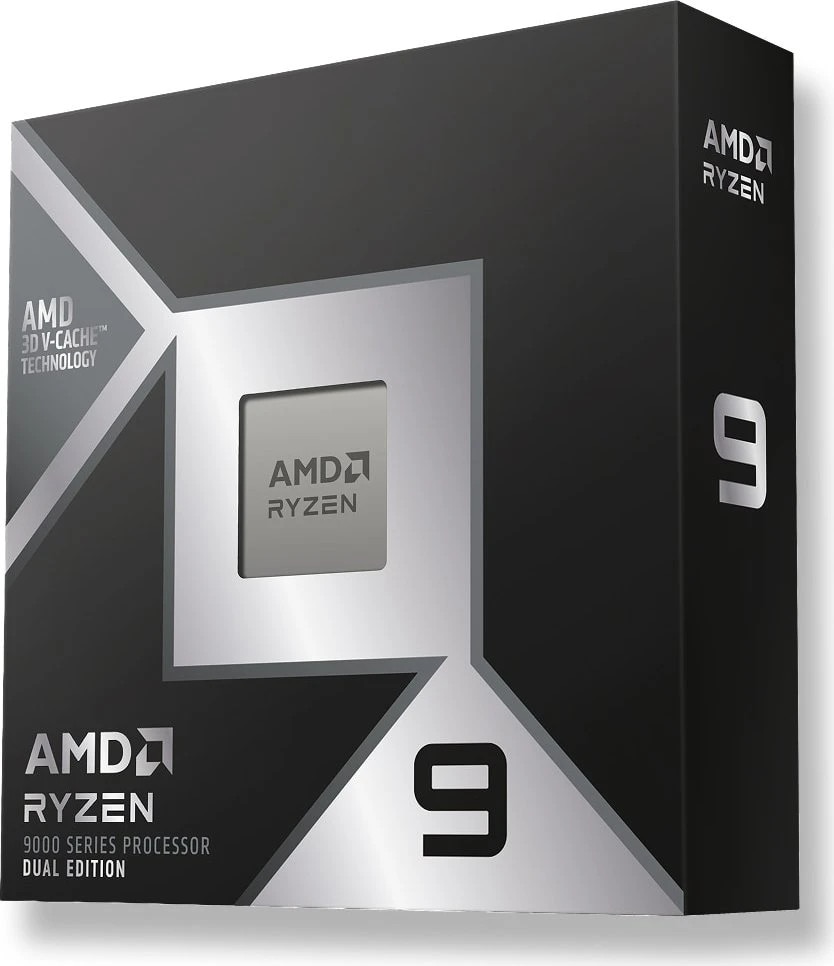AMD Ryzen™ 9 9950X3D2 Dual 16-Kern CPU, Sockel AM5, Boxed (ohne Kühler) 100-100001978WOF