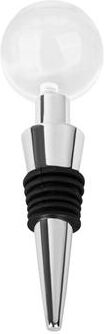 Classic Touch "Bottle Stopper with Clear Ball - 4.7"""