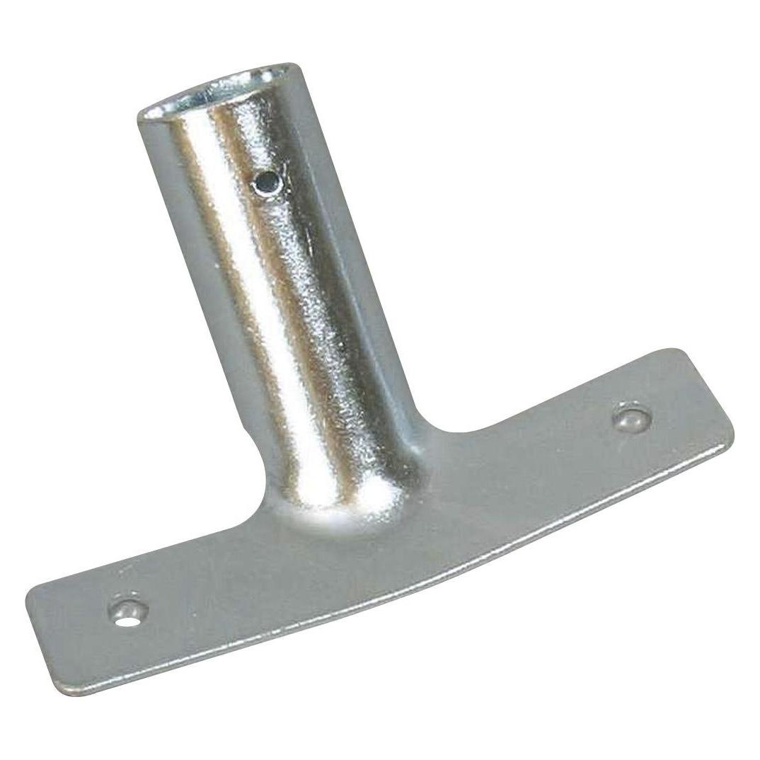 Masta Metallstielhalter flach für Besenstiele bis Durchmesser 23,5 mm (42760182)