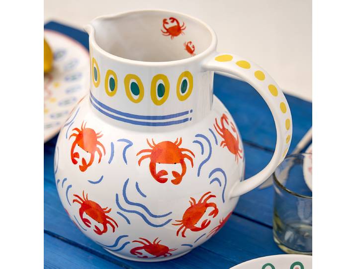 Carafe d'eau Summer Bliss Multicolore