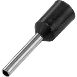Vogt Verbindungstechnik 460712 Aderendhülse 6 mm² Teilisoliert Schwarz 100 St.