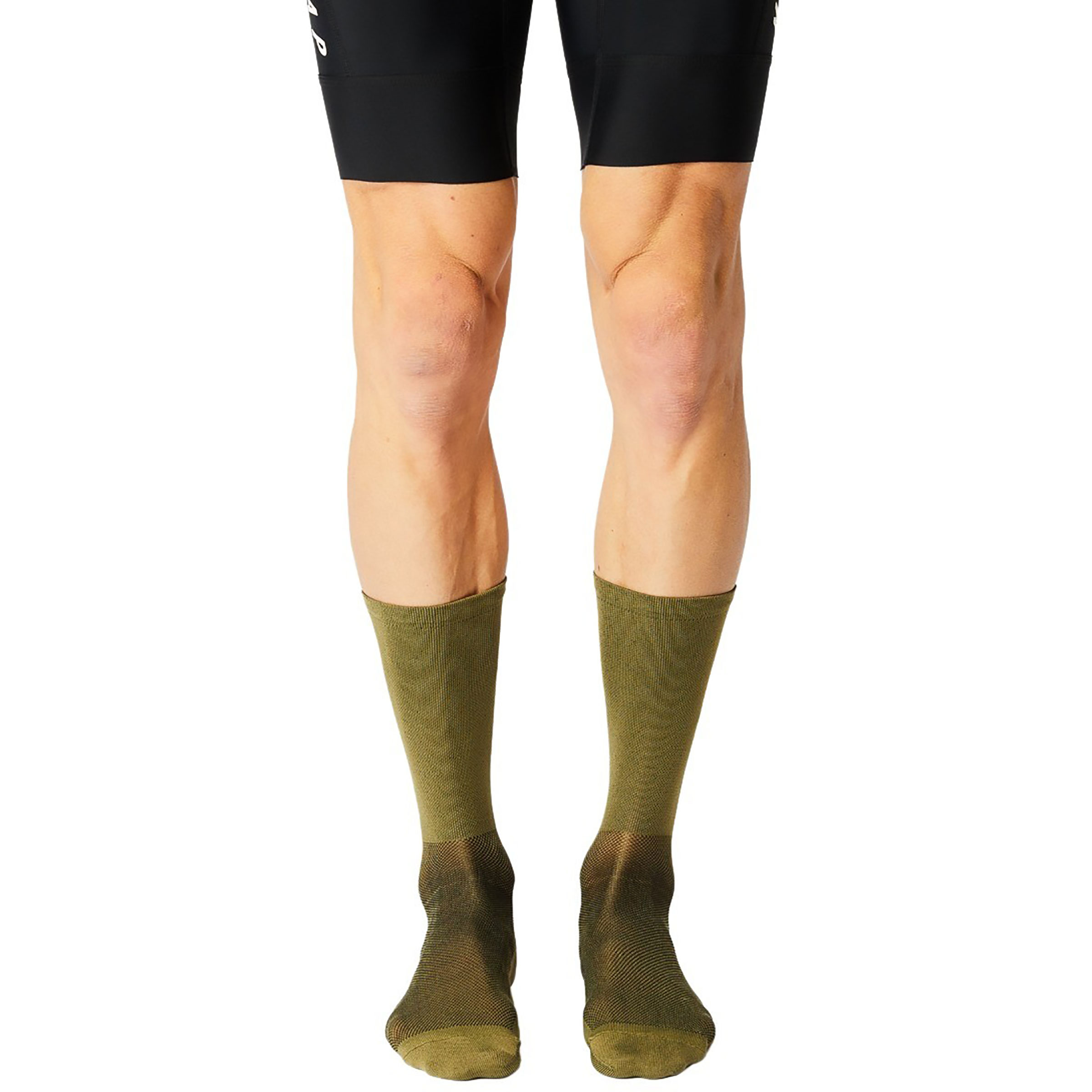 Fingerscrossed Classic Fahrradsocken oliv Größe 39 Mountainbike | Rennrad | Gravel Kompressionseffekt