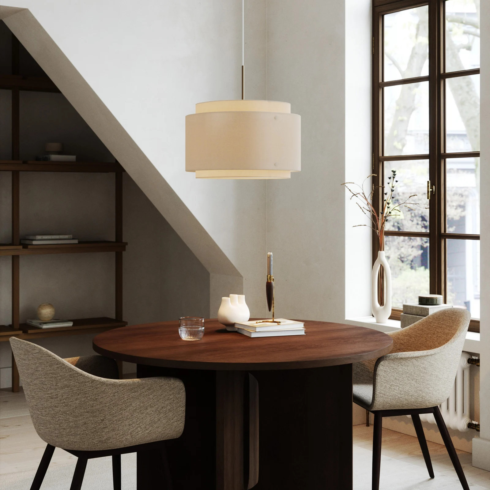 DFTP by Nordlux Takai hanglamp, beige, textiel