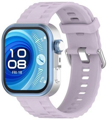 Everyday Crate Huawei Watch Fit 4 Band Silicone Quick Release Replacement Strap For Watch Fit 4 Pro Fit 4 Fit 3 light Purple
