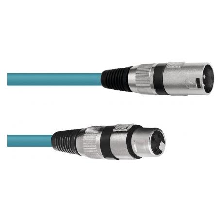 Omnitronic XLR Kabel 3pol 3m bl (3 m, XLR Kabel) (3022010L)