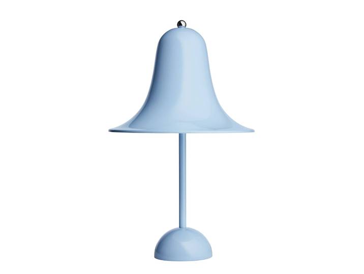 Design tafellamp Pantop, blauw, Woon-/ Eetkamer, metaal, Design, tafellamp