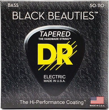 DR Strings Black Beauties BKBT-50