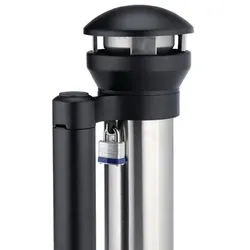 Rubbermaid Standascher D394xH1000mm silber - FG9W3100SSBLA