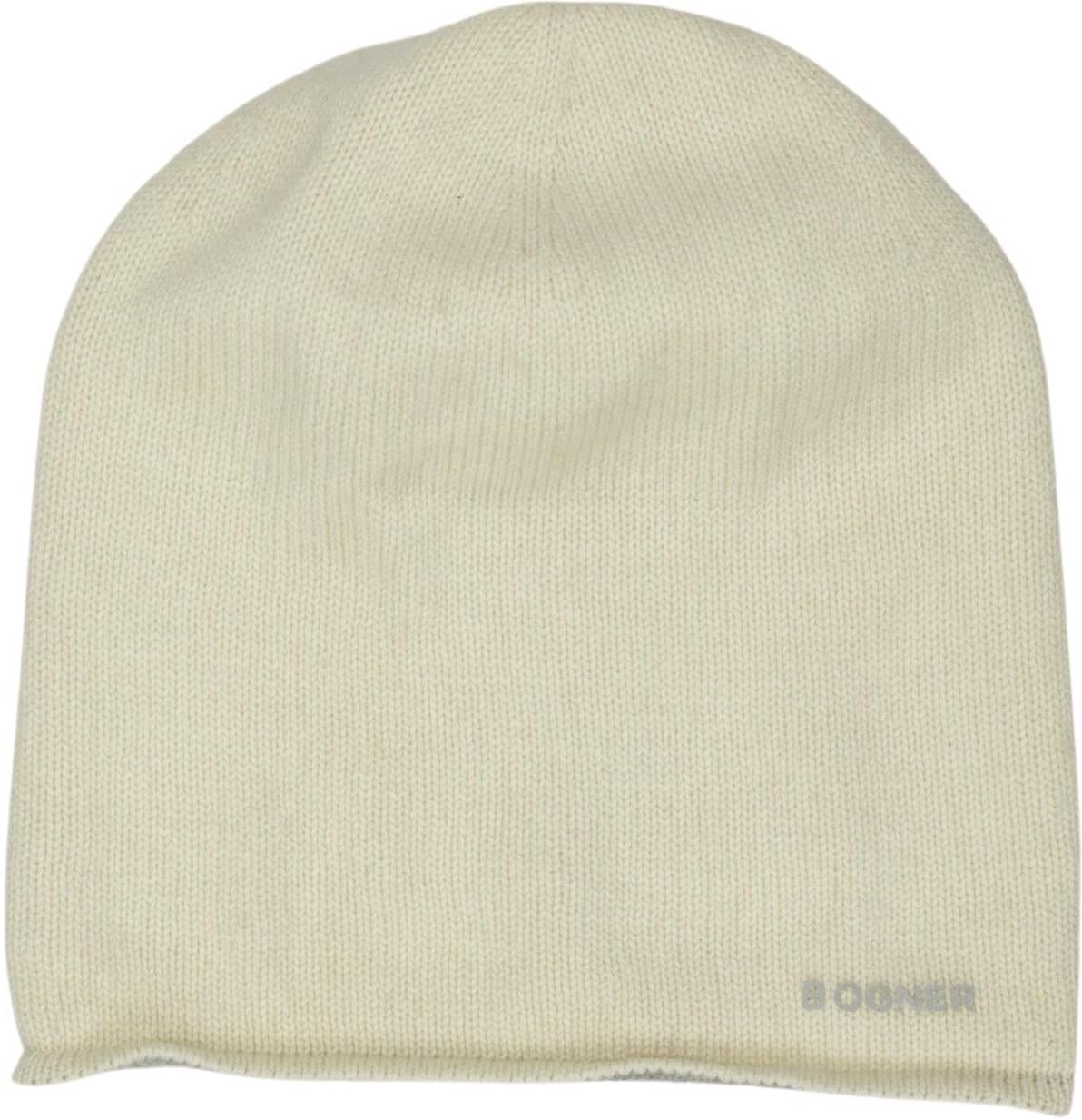 Bogner Damen Hut oder Mütze, Cremeweiß, Gr. Onesize, Schurwolle - Second Hand