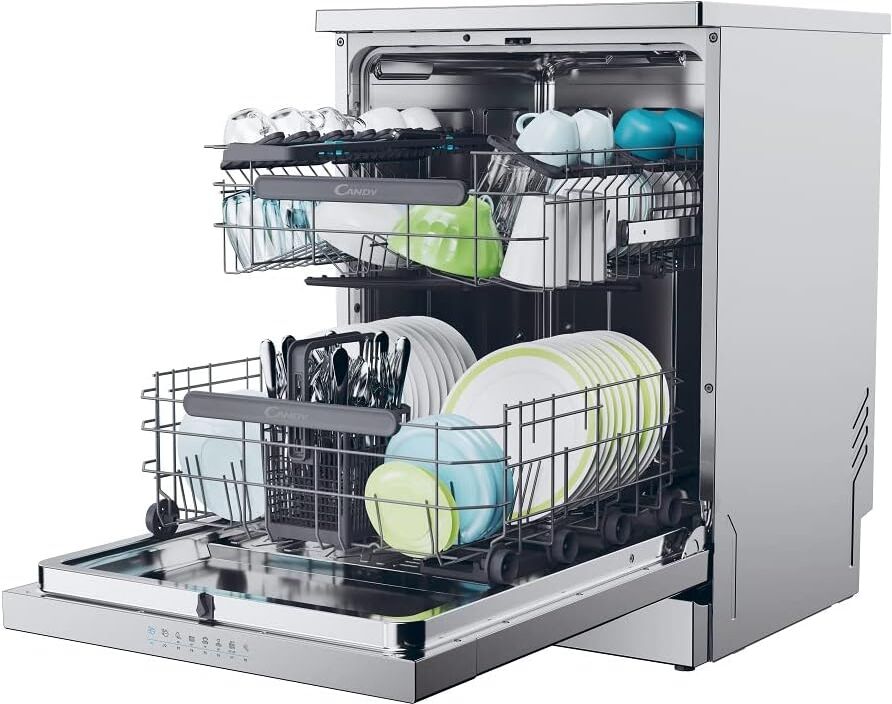 Candy Lavastoviglie Libera Installazione RapidÓ CF 4C6F0X 14 coperti Classe C