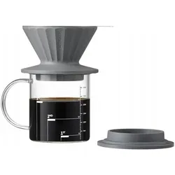 Buydeem Another product Coffee filter, model CD1024, color Ink Grey, Kaffeebereiter, Grau