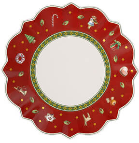 Villeroy & Boch Toys Delight Red Bread & Butter Plate