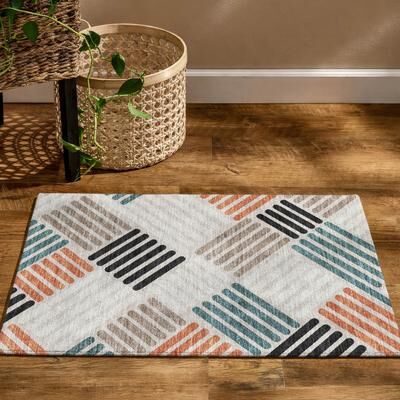 Addison Rugs Premium Washable Super Soft Contemporary Lima Mayfield Rug