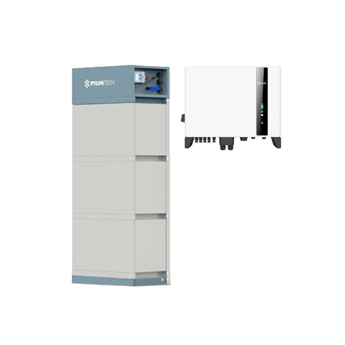 Pylontech Force H2 10.65 kWh mit Solis S6 3P-Hybrid - 10 kW