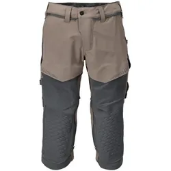 MASCOT Herren Dreiviertel-Hose mit Knietaschen CUSTOMIZED Dunkel Sandbeige / Anthrazitgrau 62 - 22249-605-5689-C62 - Dunkel Sandbeige / Anthrazitgrau