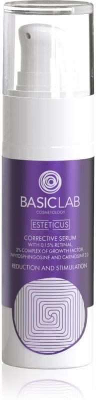 BasicLab Cosmetology Esteticus Korrekturpflege für das Gesicht 0.15% Retinal 30 ml