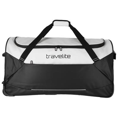 Reisetasche TRAVELITE "BASICS L, verschiedene Ausführungen und Farben", Gr. B/H/T: 71cm x 37cm x 37cm, weiß, Tarpaulin, Taschen Reisetasche, Freizeittasche Sporttasche wasserabweisend Kantenschutz