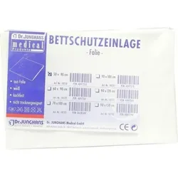 BETTSCHUTZEINLAGE Folie 50x90 cm weiß 1 St