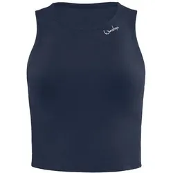 WINSHAPE Damen Functional Comfort Cropped Tanktop AET136C, Größe M in Grau Grau