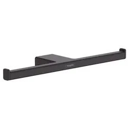 Hansgrohe Toilettenpapierhalter AddStoris Matt Schwarz Metall 41748670