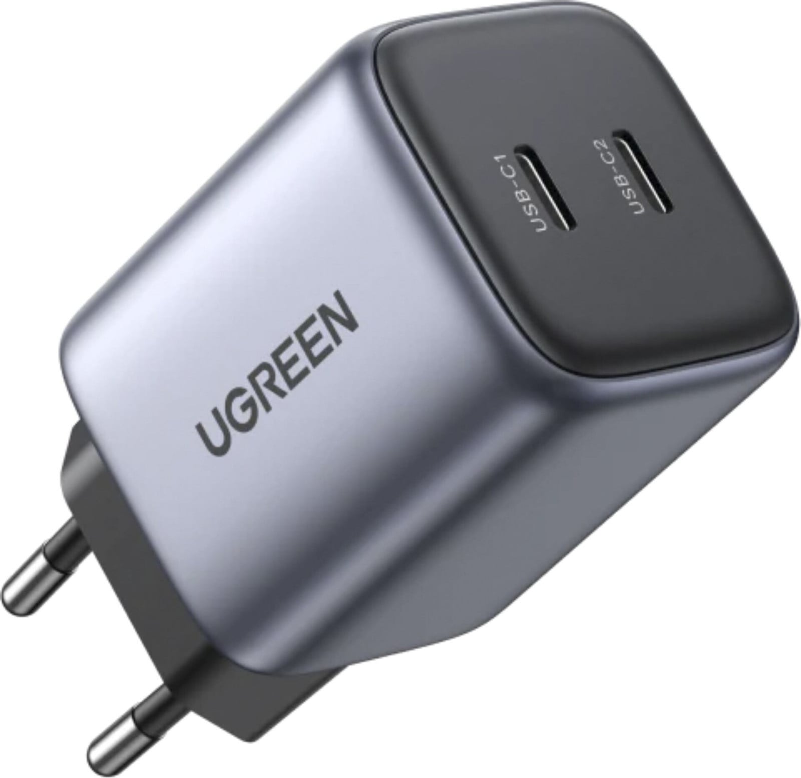 UGREEN Nexode 45W Dual USB-C PD-lader (25W + 20W)