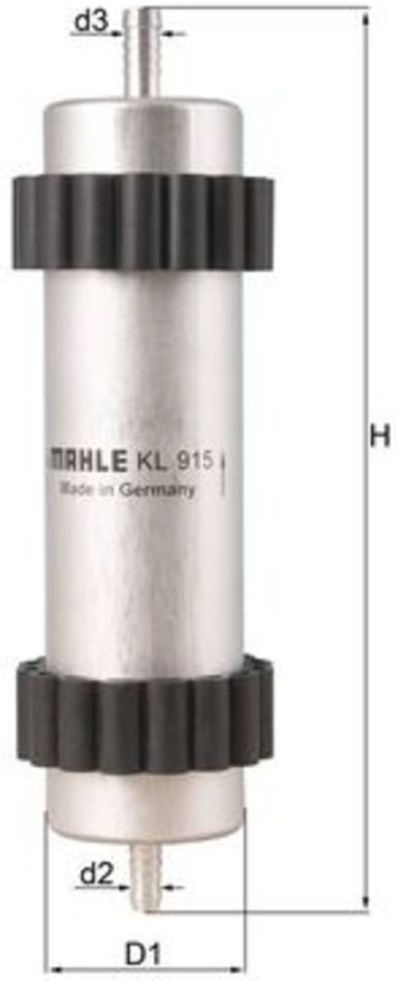Kraftstofffilter MAHLE KNECHT KL 915