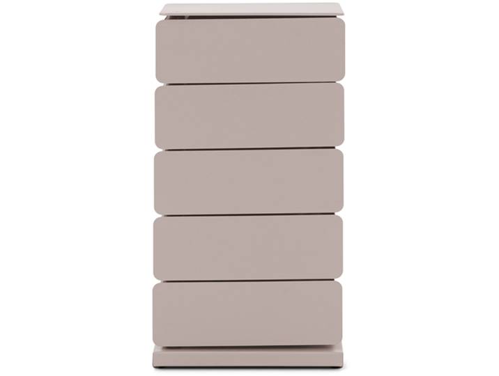 Spinder Design Kommode Hesta Taupe Stahl B 37 cm H 72.5 cm - Kommode