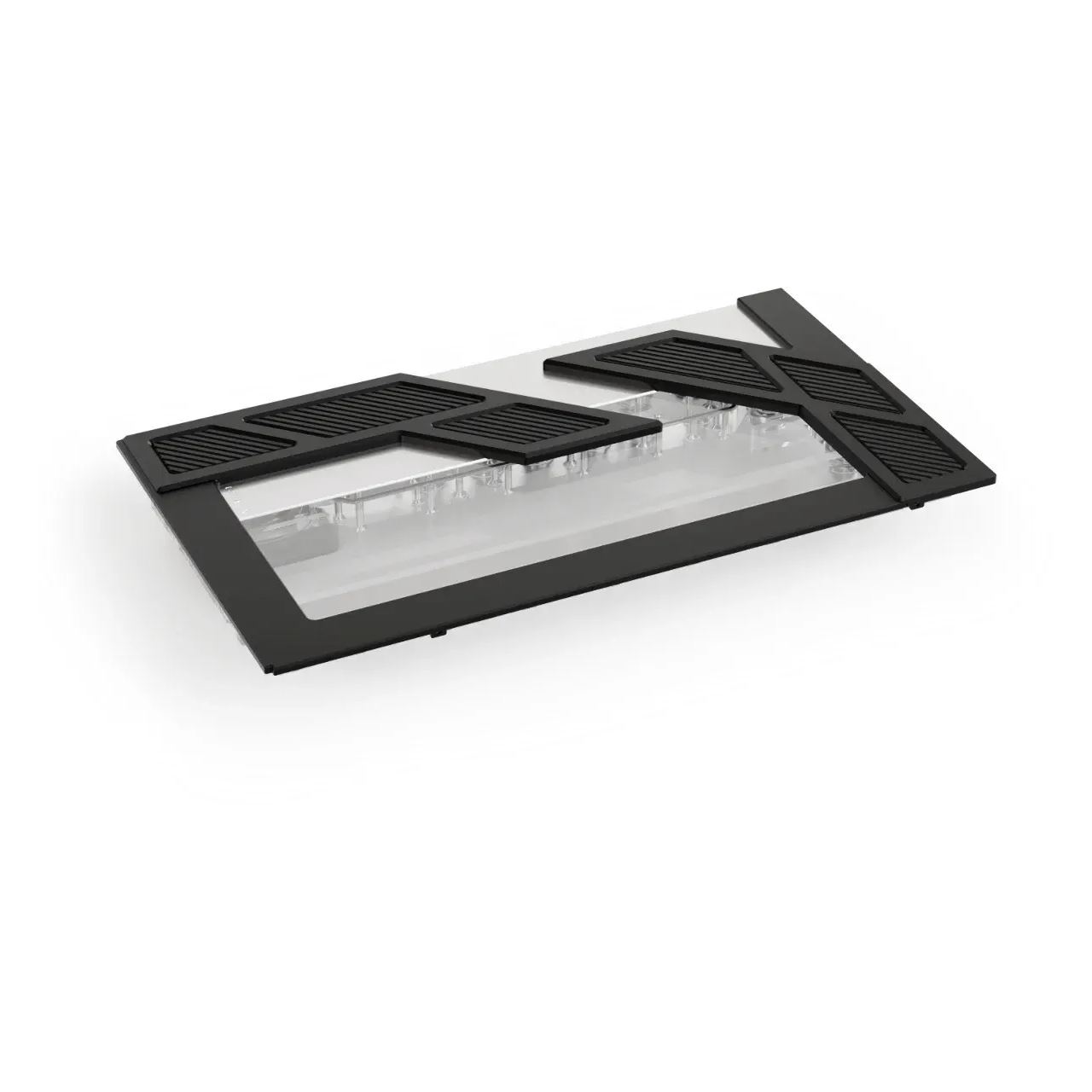 Alphacool Apex Distro Plate Y70 D5/DDC - Schwarz