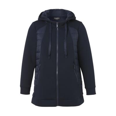 Funktionsjacke VIA APPIA DUE "VIA APPIA DUE Jacke", Damen, Gr. 48, blau (marine), regular fit, Jacken Funktionsjacke, Große Größen