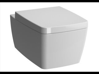 VITRA 7672B003-0075 Tiefspül-Wand-WC Flush 2.0 Metropole